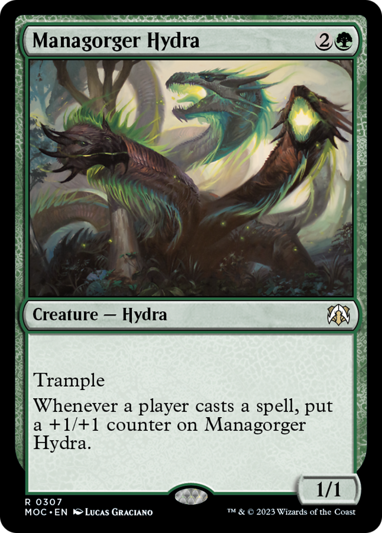 Managorger Hydra [March of the Machine Commander] | Card Citadel