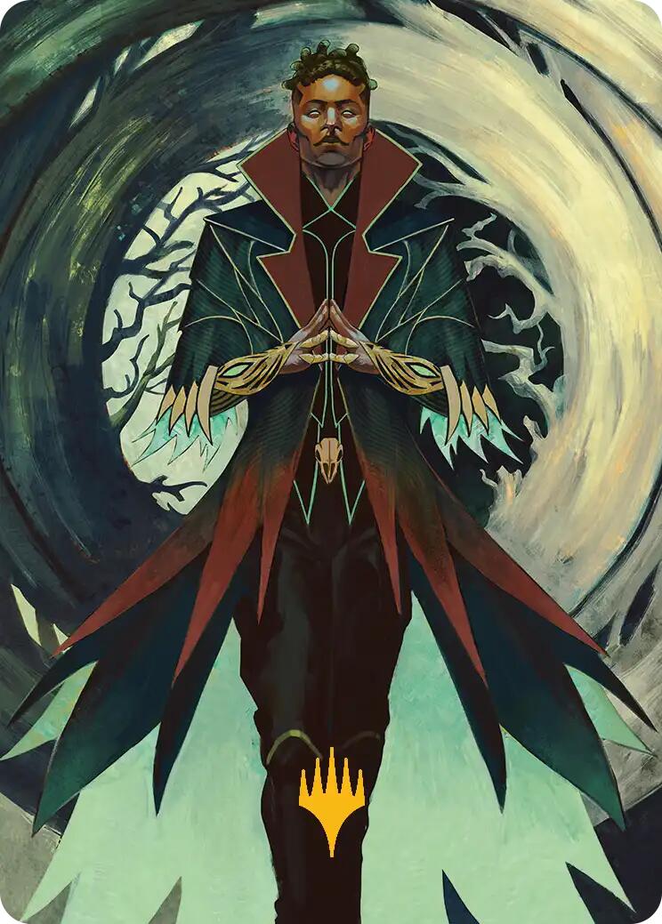Professor Dellian Fel Art Card (Gold-Stamped Planeswalker Symbol) [Secrets of Strixhaven Art Series] | Card Citadel