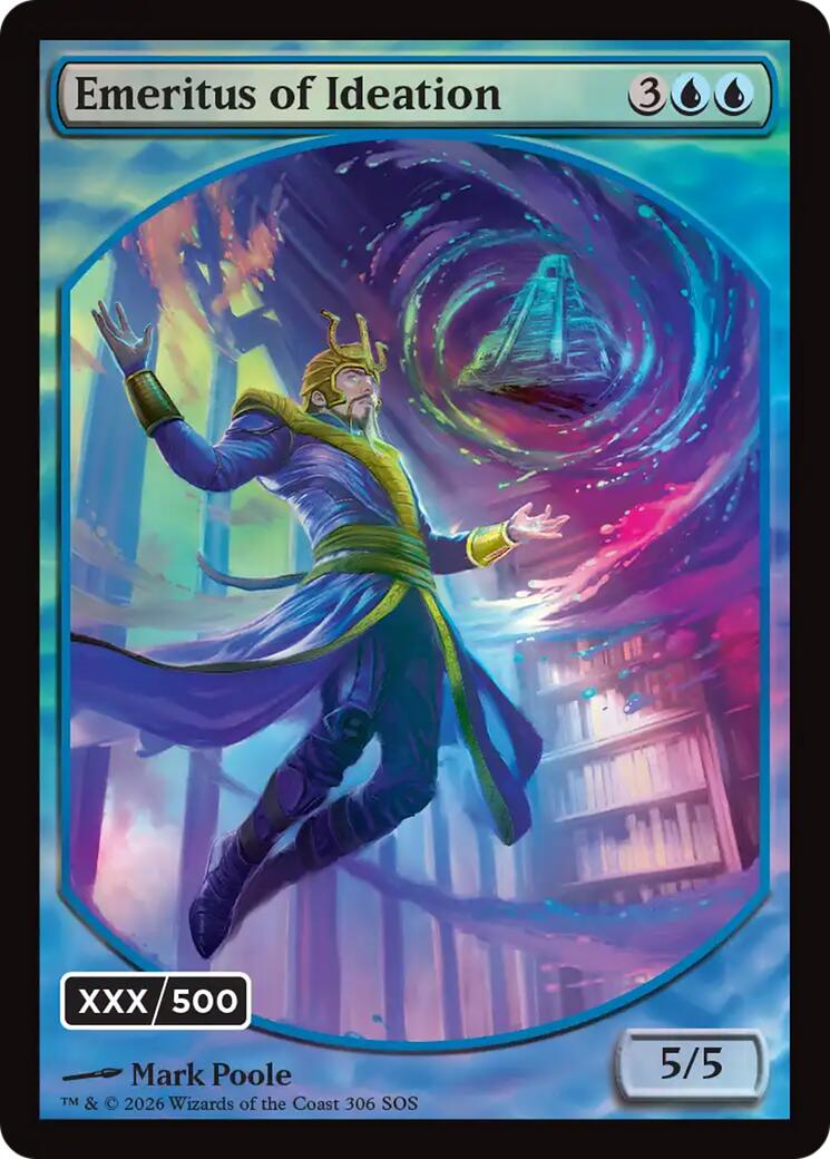 Emeritus of Ideation (Serial Numbered) [Secrets of Strixhaven] | Card Citadel