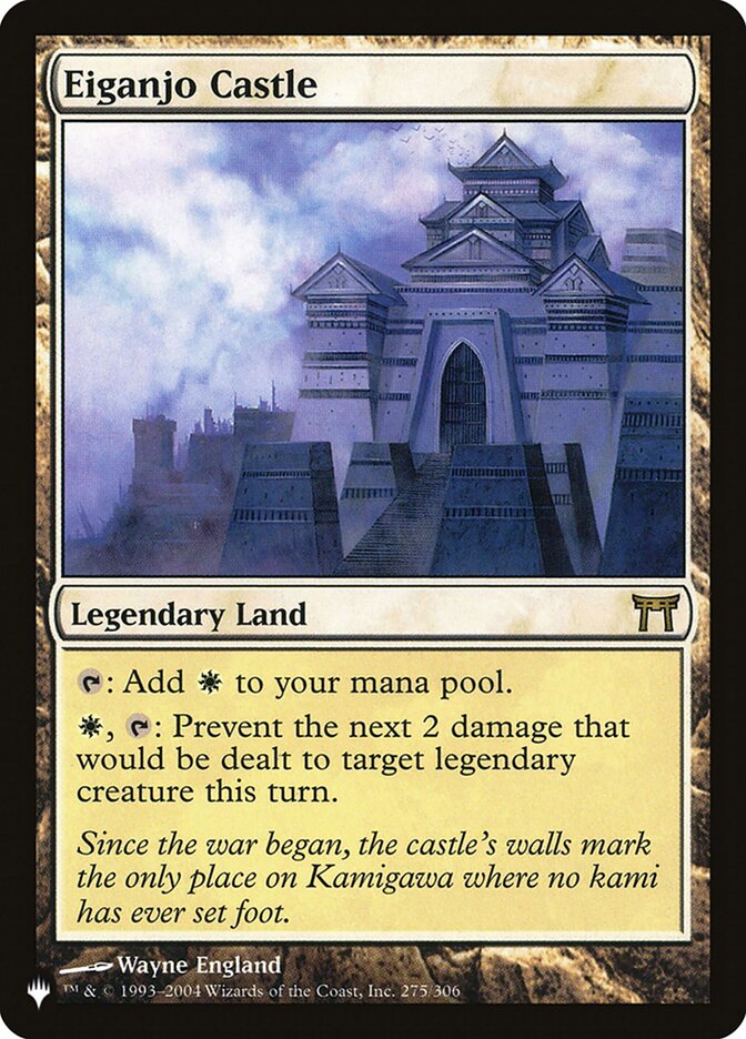 Eiganjo Castle [The List] | Card Citadel