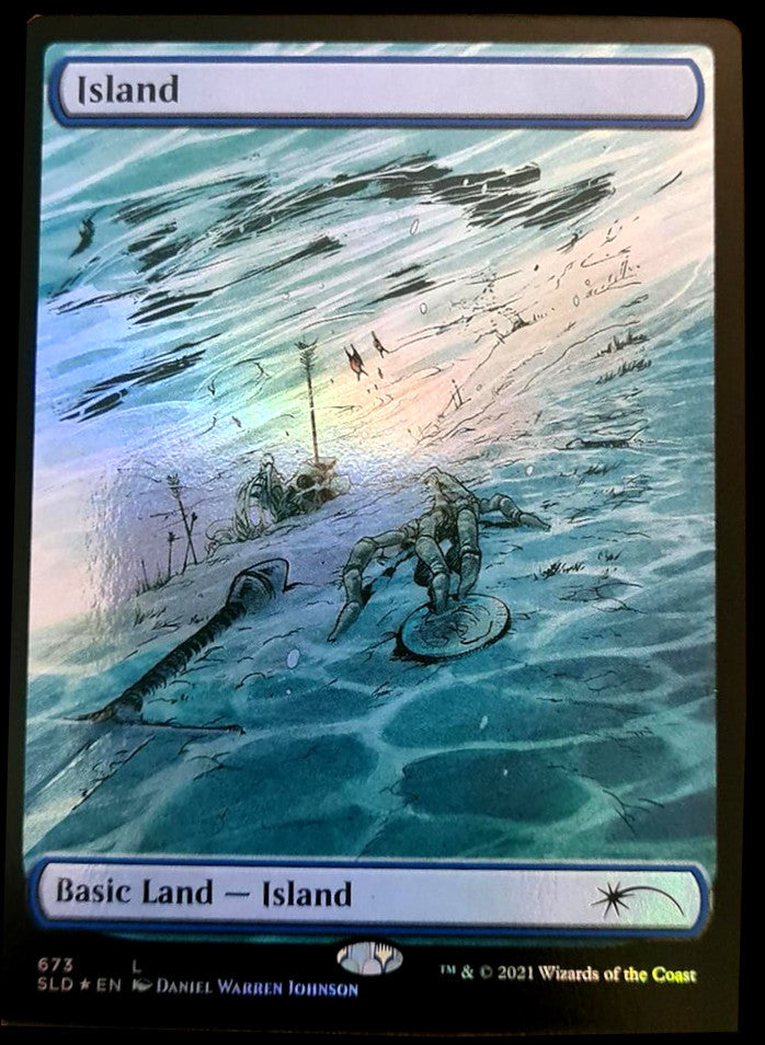 Island (673) [Secret Lair Drop Promos] | Card Citadel