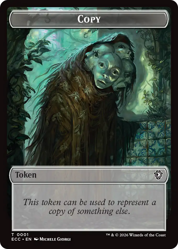 Treasure // Copy Double-Sided Token [Lorwyn Eclipsed Tokens] | Card Citadel