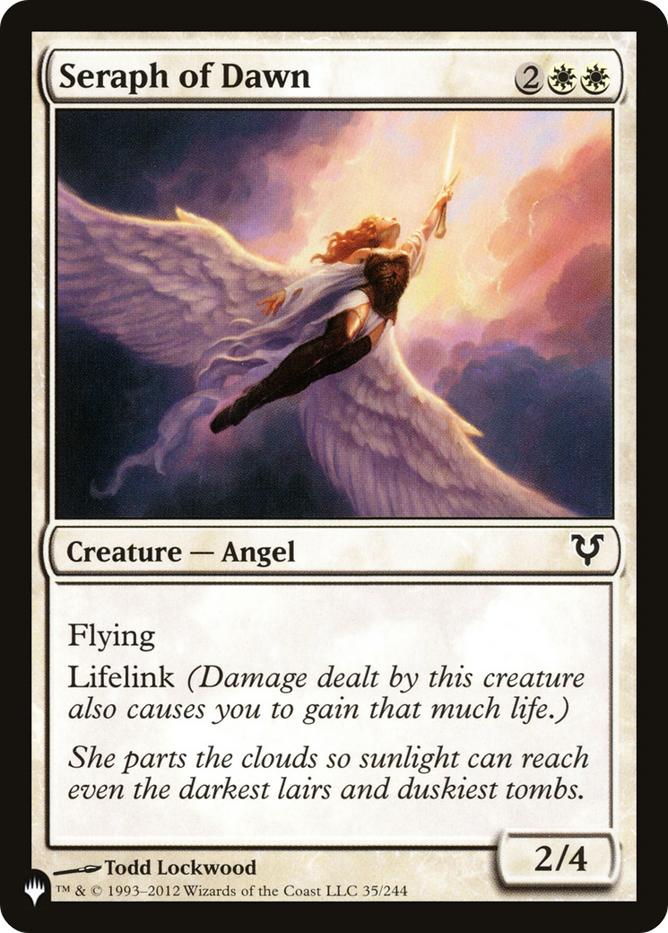 Seraph of Dawn [The List] | Card Citadel