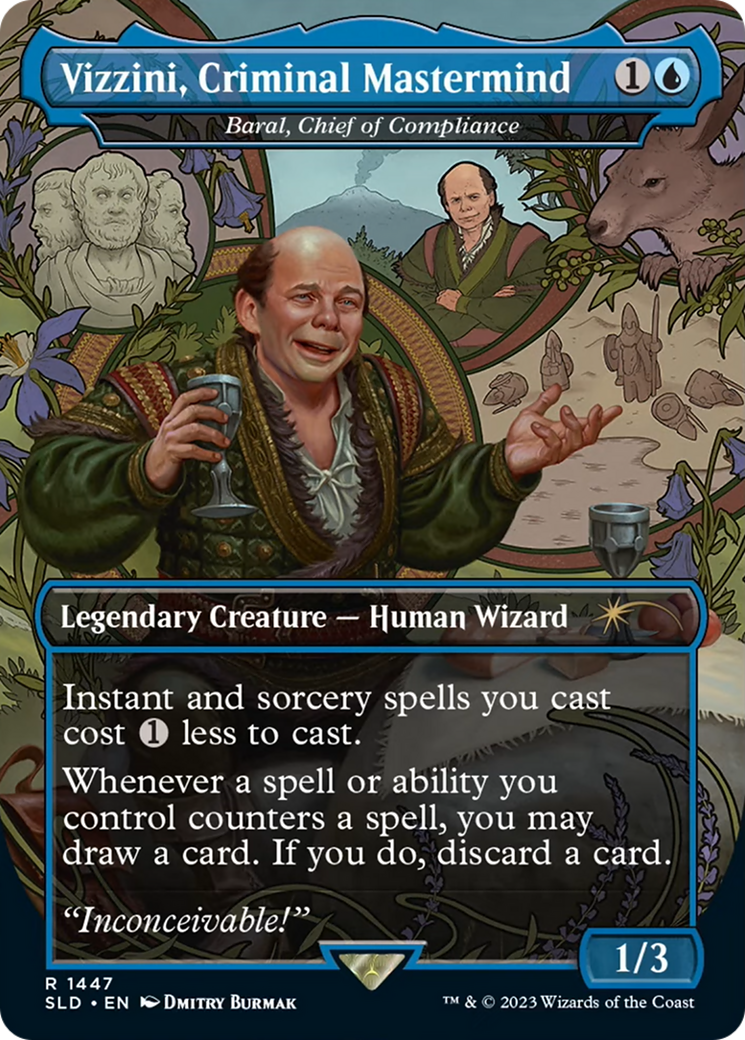 Vizzini, Criminal Mastermind - Baral, Chief of Compliance [Secret Lair Drop Series] | Card Citadel