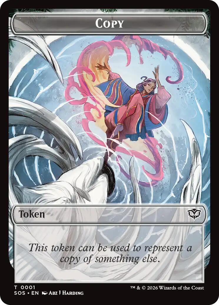Contract // Copy Double-Sided Token [Secrets of Strixhaven Commander Tokens] | Card Citadel