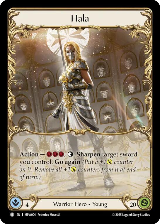Hala [MPW004] (Mastery Pack Warrior) | Card Citadel