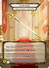 Zenith Blade (Marvel) [MPW005] (Mastery Pack Warrior)  Cold Foil | Card Citadel