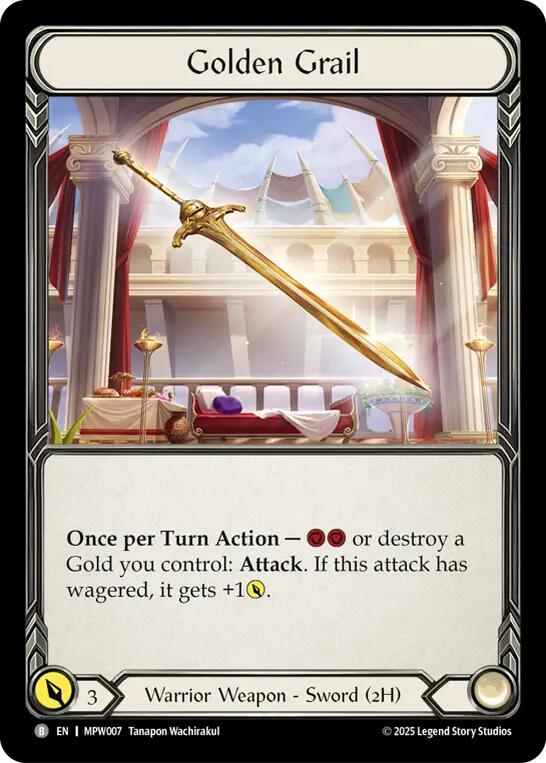 Golden Grail [MPW007] (Mastery Pack Warrior) | Card Citadel