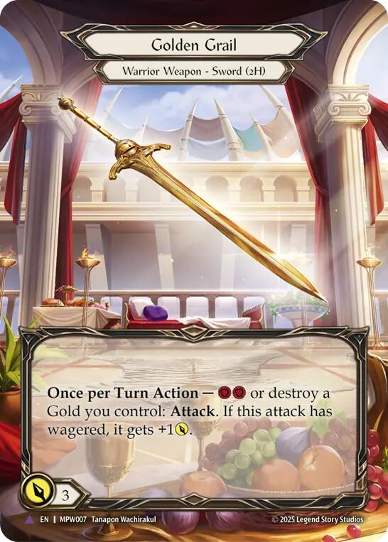 Golden Grail (Marvel) [MPW007] (Mastery Pack Warrior)  Cold Foil | Card Citadel