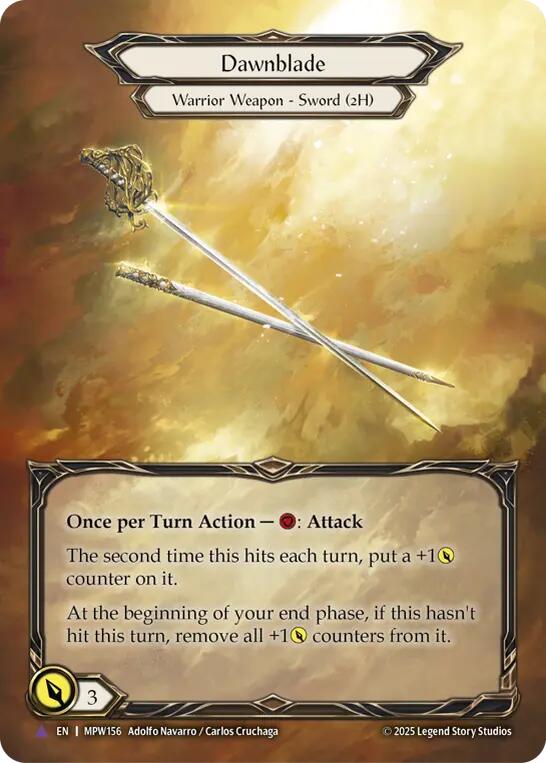 Dawnblade (Marvel) [MPW156] (Mastery Pack Warrior)  Cold Foil | Card Citadel