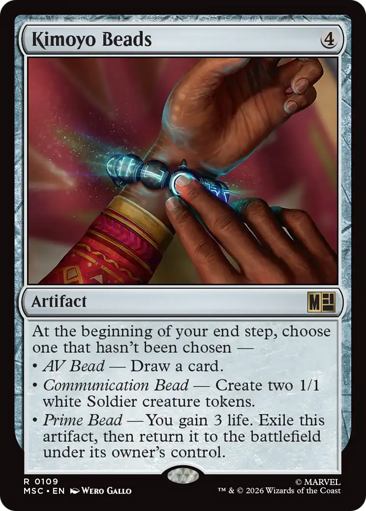 Kimoyo Beads (Surge Foil) [Marvel Super Heroes Commander] | Card Citadel