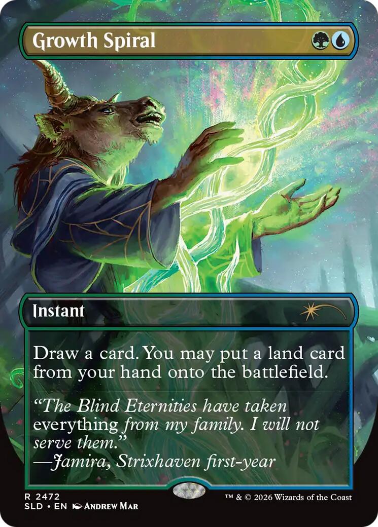 Growth Spiral (2472) [Secret Lair Drop Series] | Card Citadel