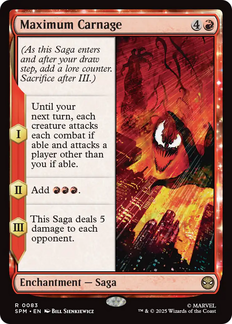 Maximum Carnage [Marvel's Spider-Man] | Card Citadel