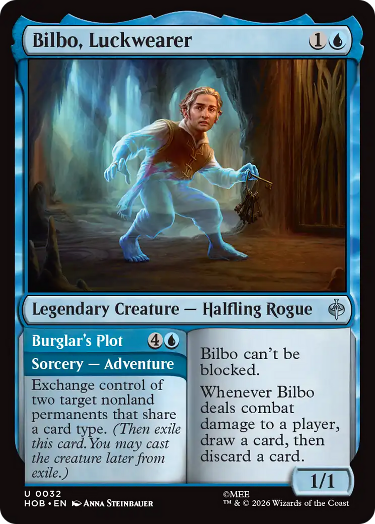 Bilbo, Luckwearer [The Hobbit] | Card Citadel