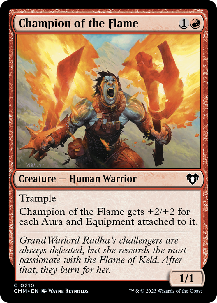 Champion of the Flame [Commander Masters] | Card Citadel