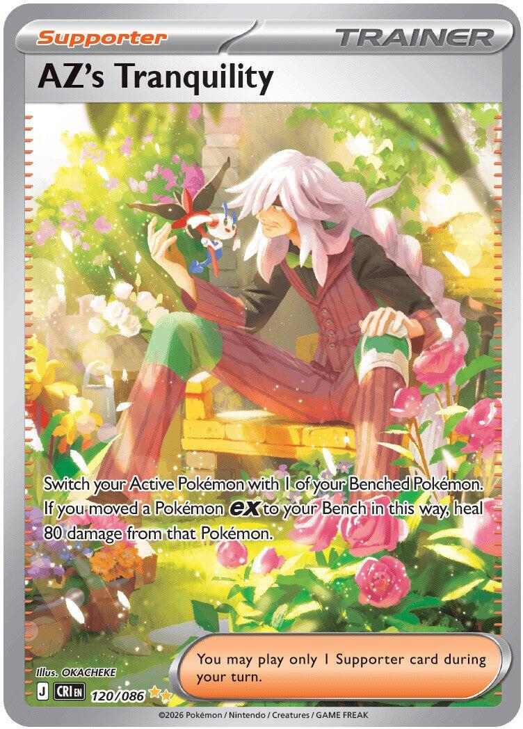 AZ's Tranquility (120/086) [Mega Evolution: Chaos Rising] | Card Citadel