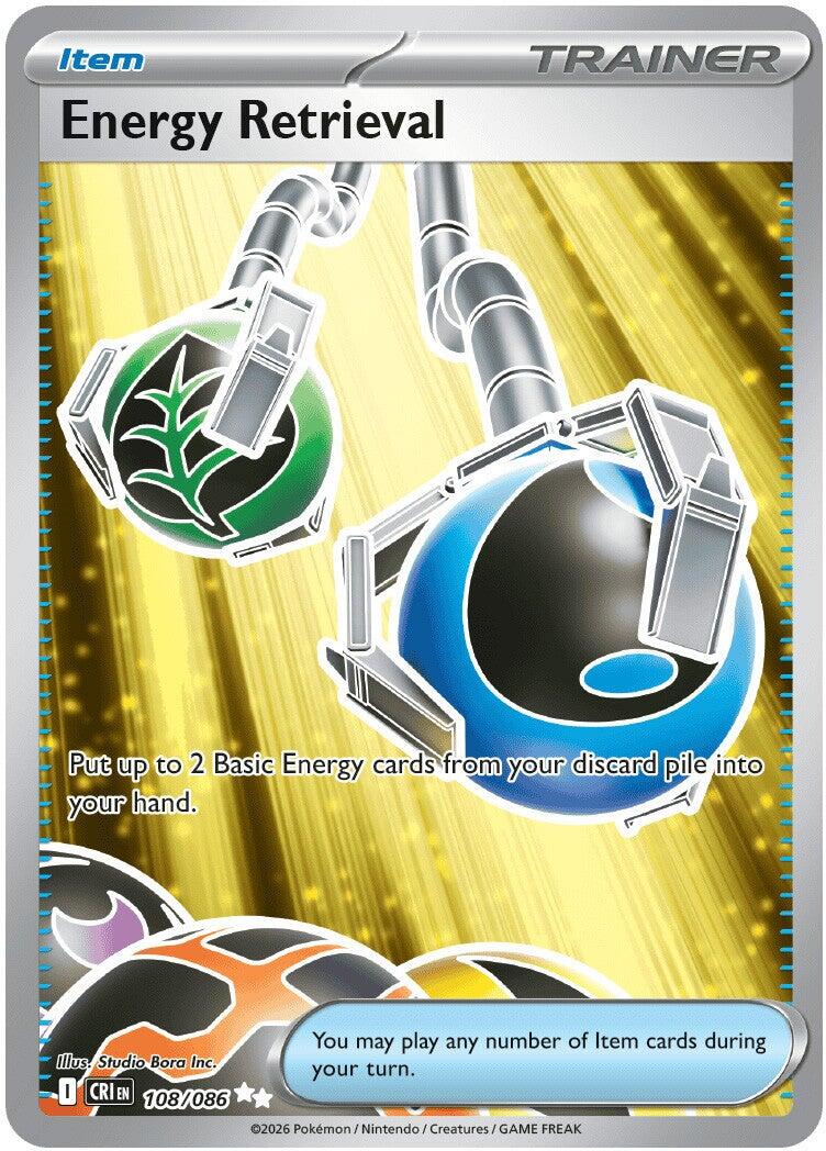 Energy Retrieval (108/086) [Mega Evolution: Chaos Rising] | Card Citadel