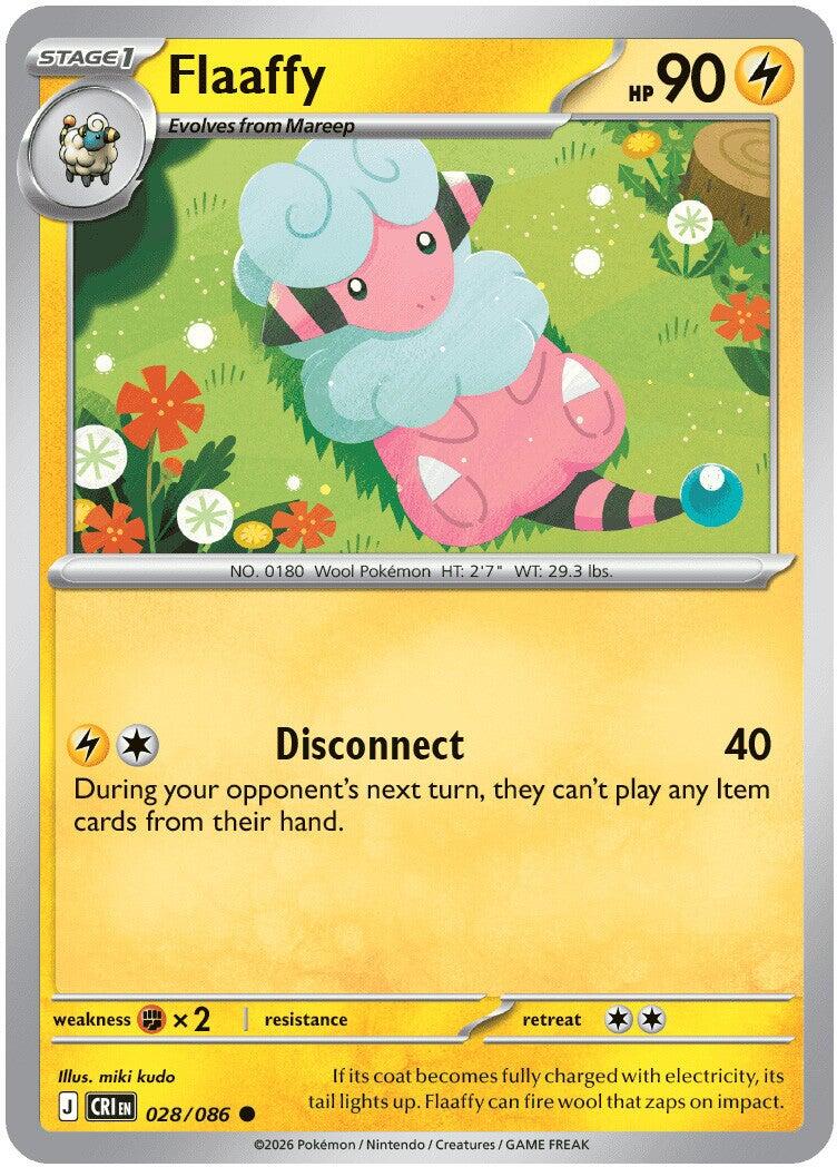 Flaaffy (028/086) [Mega Evolution: Chaos Rising] | Card Citadel