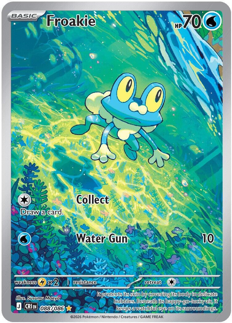 Froakie (088/086) [Mega Evolution: Chaos Rising] | Card Citadel