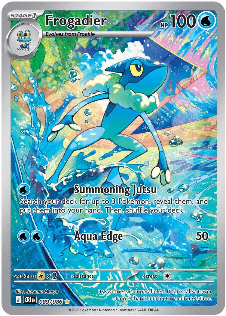 Frogadier (089/086) [Mega Evolution: Chaos Rising] | Card Citadel