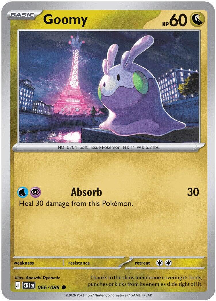 Goomy (066/086) [Mega Evolution: Chaos Rising] | Card Citadel
