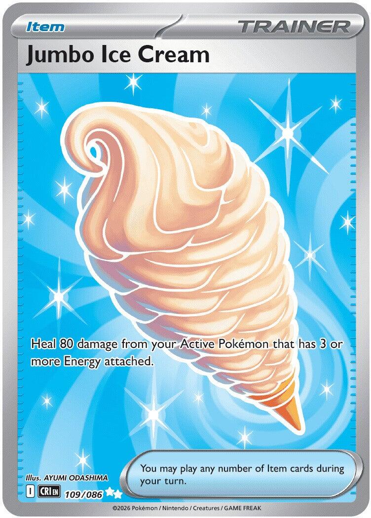 Jumbo Ice Cream (109/086) [Mega Evolution: Chaos Rising] | Card Citadel