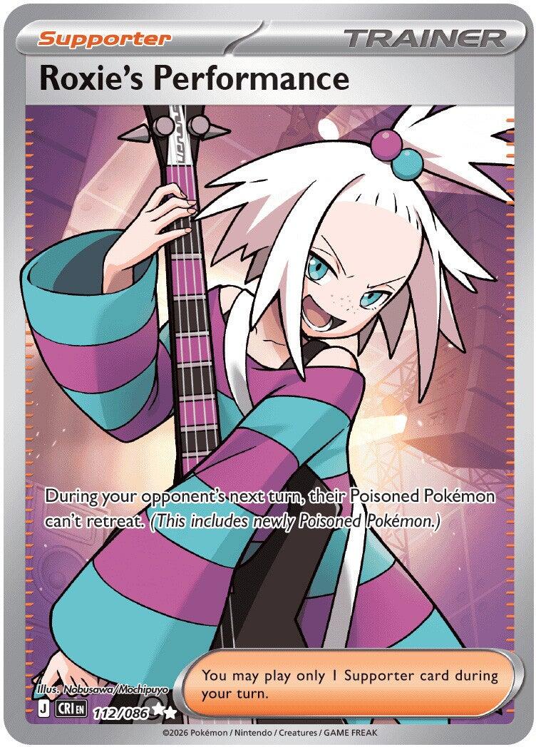 Roxie's Performance (112/086) [Mega Evolution: Chaos Rising] | Card Citadel