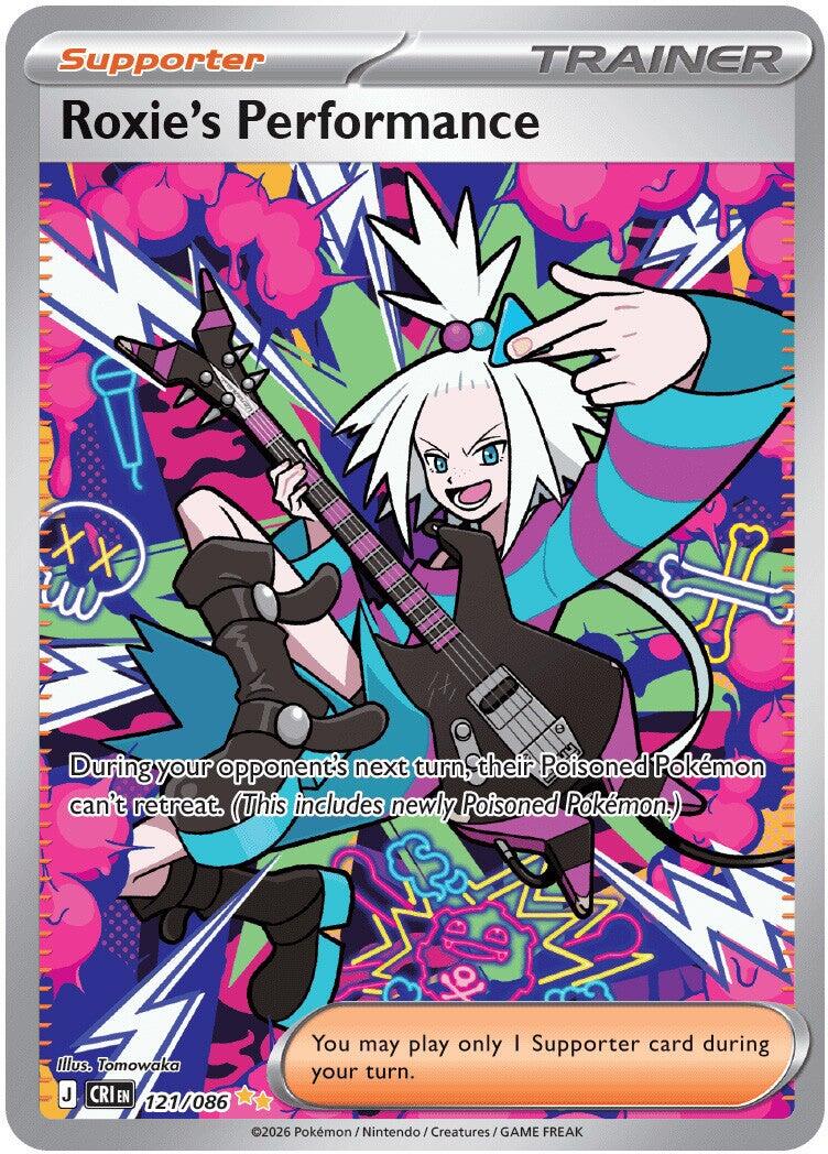 Roxie's Performance (121/086) [Mega Evolution: Chaos Rising] | Card Citadel