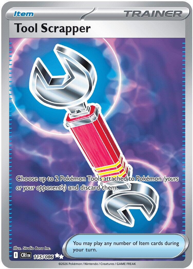 Tool Scrapper (115/086) [Mega Evolution: Chaos Rising] | Card Citadel