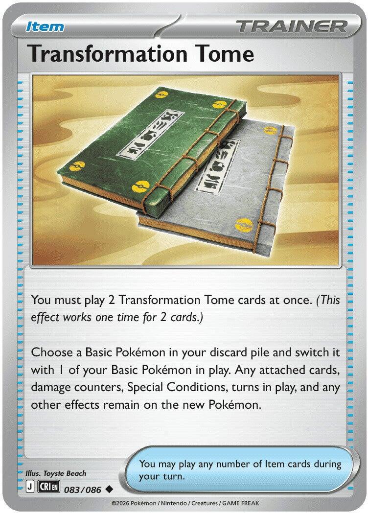 Transformation Tome (083/086) [Mega Evolution: Chaos Rising] | Card Citadel