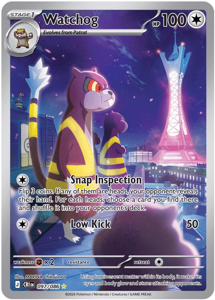 Watchog (097/086) [Mega Evolution: Chaos Rising] | Card Citadel