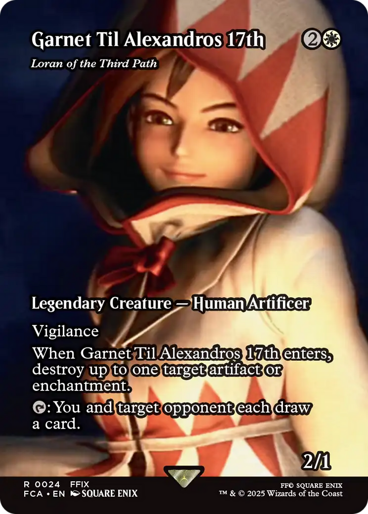Garnet Til Alexandros 17th - Loran of the Third Path (Showcase) [FINAL FANTASY : Through the Ages] | Card Citadel