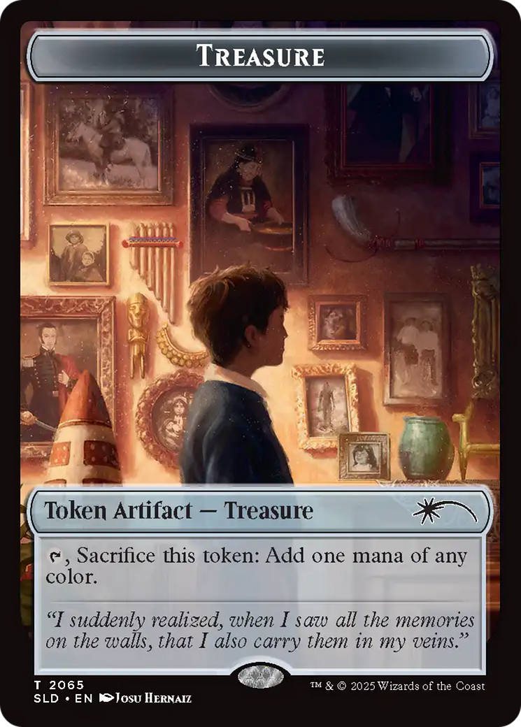 Treasure Token (2065) (Rainbow Foil) [Secret Lair Drop Series] | Card Citadel