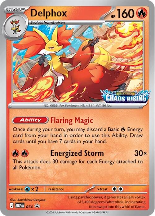 Delphox (074) [Mega Evolution Promo] | Card Citadel