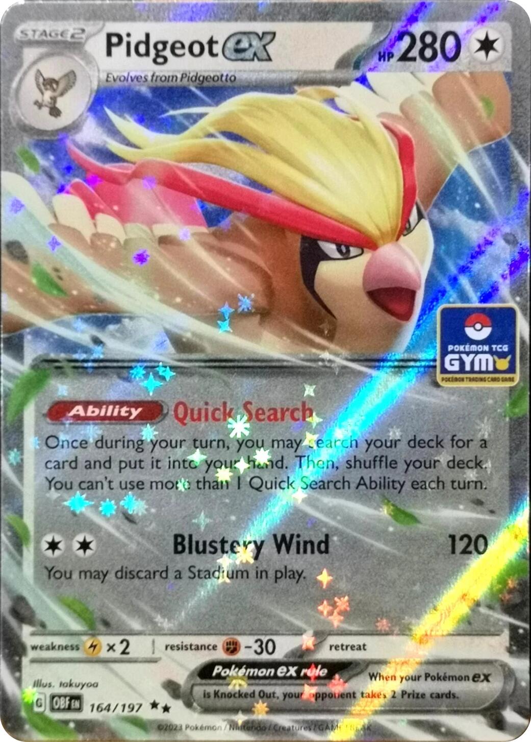 Pidgeot ex (164/197) [Miscellaneous Cards] | Card Citadel