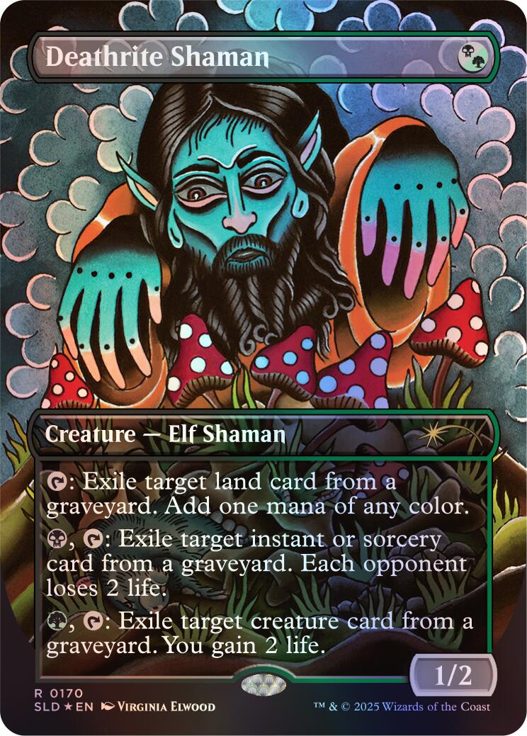 Deathrite Shaman (Rainbow Foil) [Secret Lair Drop Series] | Card Citadel