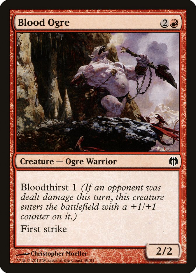 Blood Ogre [Duel Decks: Heroes vs. Monsters] | Card Citadel