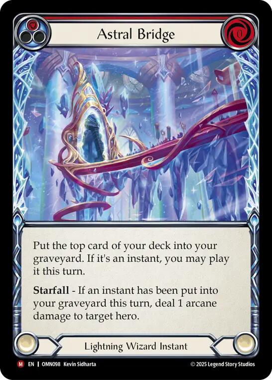 Astral Bridge (Red) [OMN098] (Omens of the Third Age) | Card Citadel