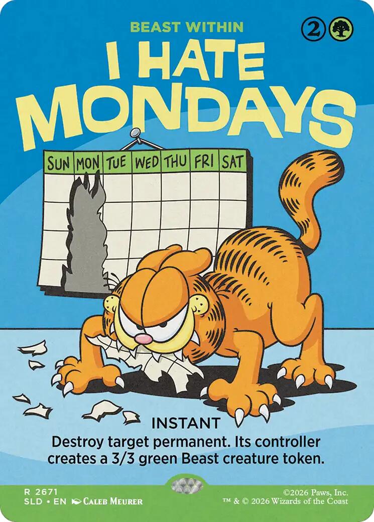 I Hate Mondays - Beast Within [Secret Lair Drop Series] | Card Citadel