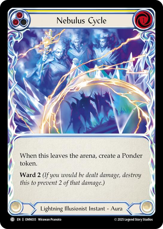 Nebulus Cycle (Yellow) [OMN035] (Omens of the Third Age) | Card Citadel
