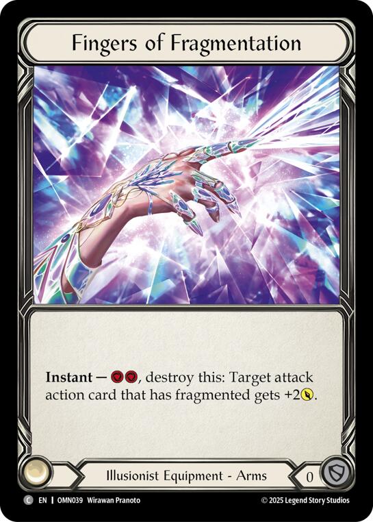 Fingers Of Fragmentation [OMN039] (Omens of the Third Age) | Card Citadel