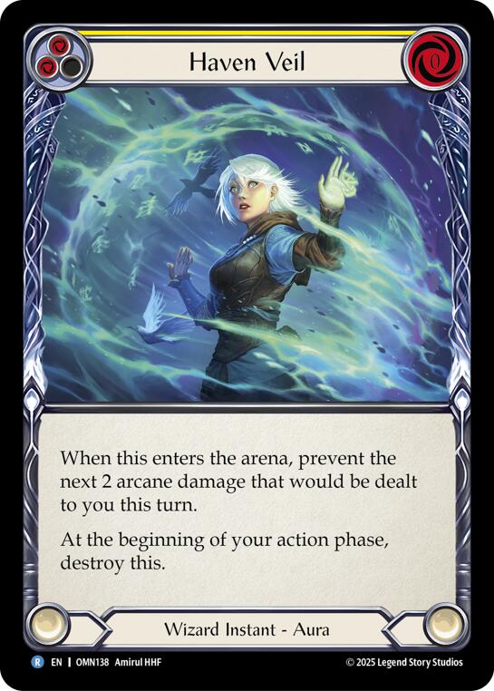 Haven Veil (Yellow) [OMN138] (Omens of the Third Age) | Card Citadel