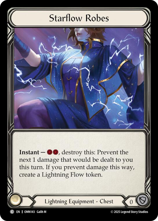 Starflow Robes [OMN143] (Omens of the Third Age) | Card Citadel