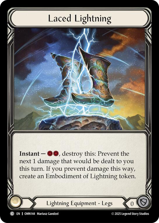Laced Lightning [OMN144] (Omens of the Third Age) | Card Citadel