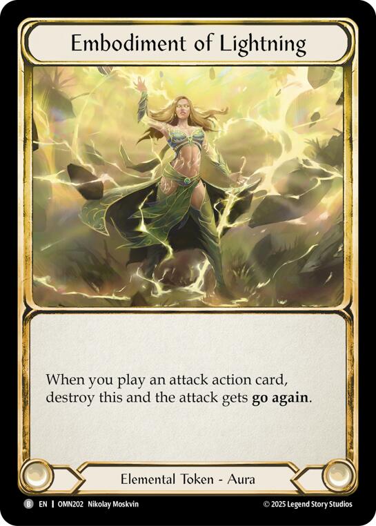 Embodiment Of Lightning [OMN202] (Omens of the Third Age) | Card Citadel