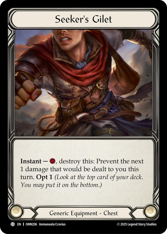 Seekers Gilet [OMN206] (Omens of the Third Age) | Card Citadel