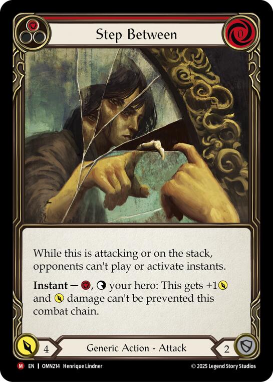 Step Between (Red) [OMN214] (Omens of the Third Age) | Card Citadel
