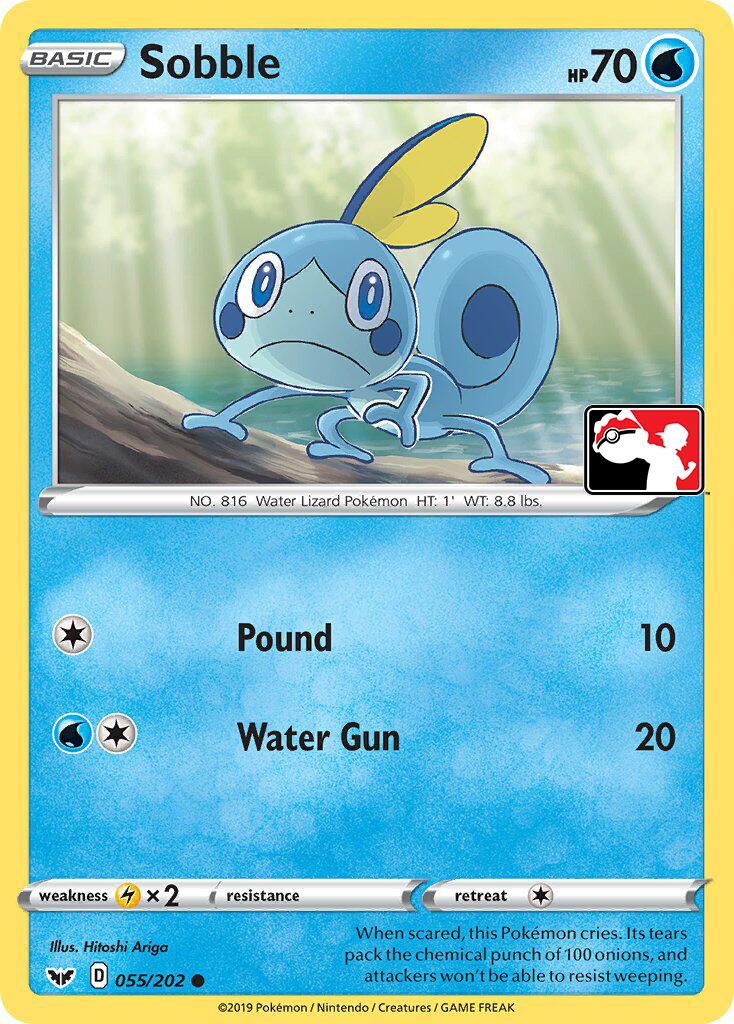 Sobble (055/202) (Library Exclusive) [Sword & Shield: Base Set] | Card Citadel