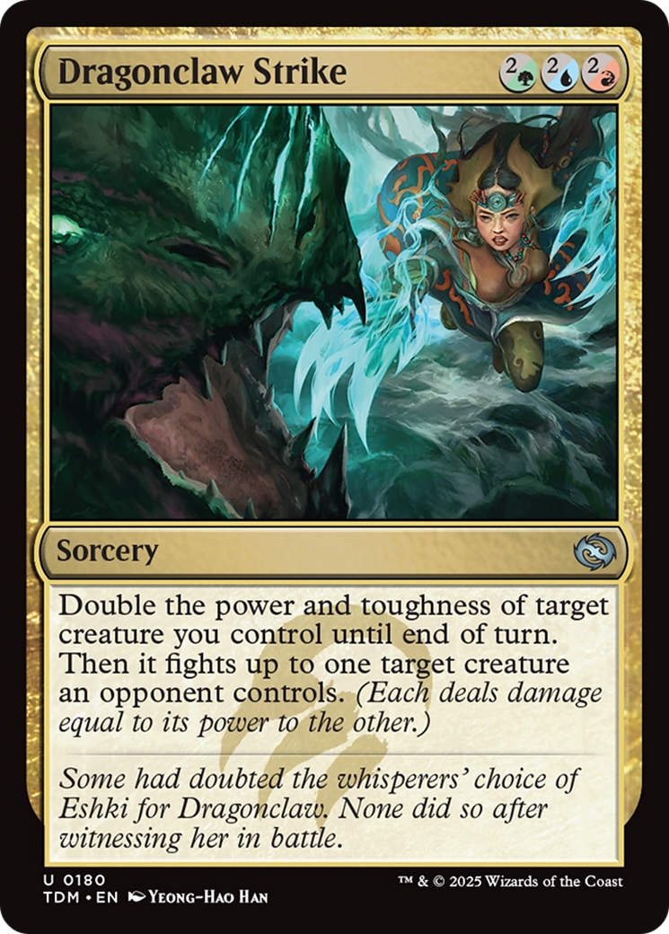 Dragonclaw Strike [Tarkir: Dragonstorm] | Card Citadel