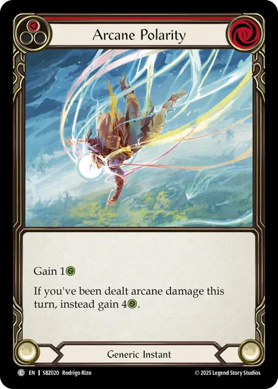 Arcane Polarity (Red) [SBZ020] (Silver Age Chapter 3) | Card Citadel